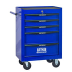 ARTMAN 20" 6-Drawer Tool Chest Cabinet with Ball Bearing Drawer Slides, Steel Tool Storage Box Organizer for Garage Workshop Repair Shop