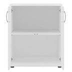 Pemberly Row Garage Storage Cabinet with Doors in White - Engineered Wood
