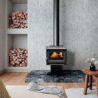 AW1120E-P 1200 Sq. Ft. Pedestal Wood Stove