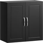 Bathroom Wall Cabinet, Large 3-Door, 23.6 x 11.8 x 35.4 in, White