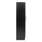 Prepac Elite Deep Storage Cabinet for Garage, 24" W x 65" H x 16" D, Black