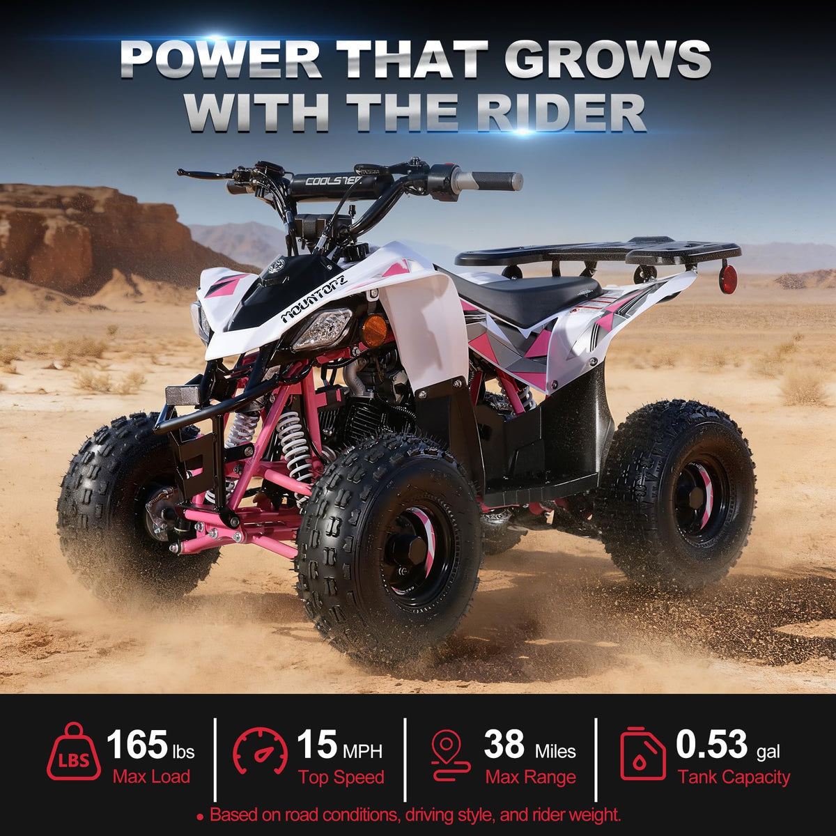 110cc 4-Stroke Gas ATV for Kids