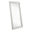 Tall Beaded Full Length Mirror, Oversized Full Body Standing Mirror with Decorative Frame for Bedroom, Dressing Room and Home Decor