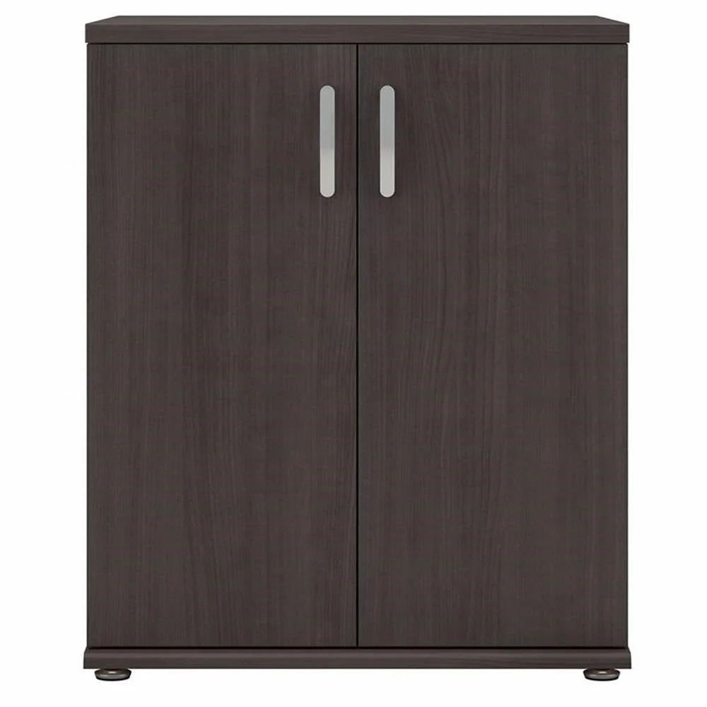 Pemberly Row Garage Storage Cabinet with Doors in White - Engineered Wood
