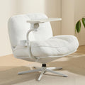 Swivel Accent Chair, Wide Criss Cross Lounge Living Room Chair, Grn