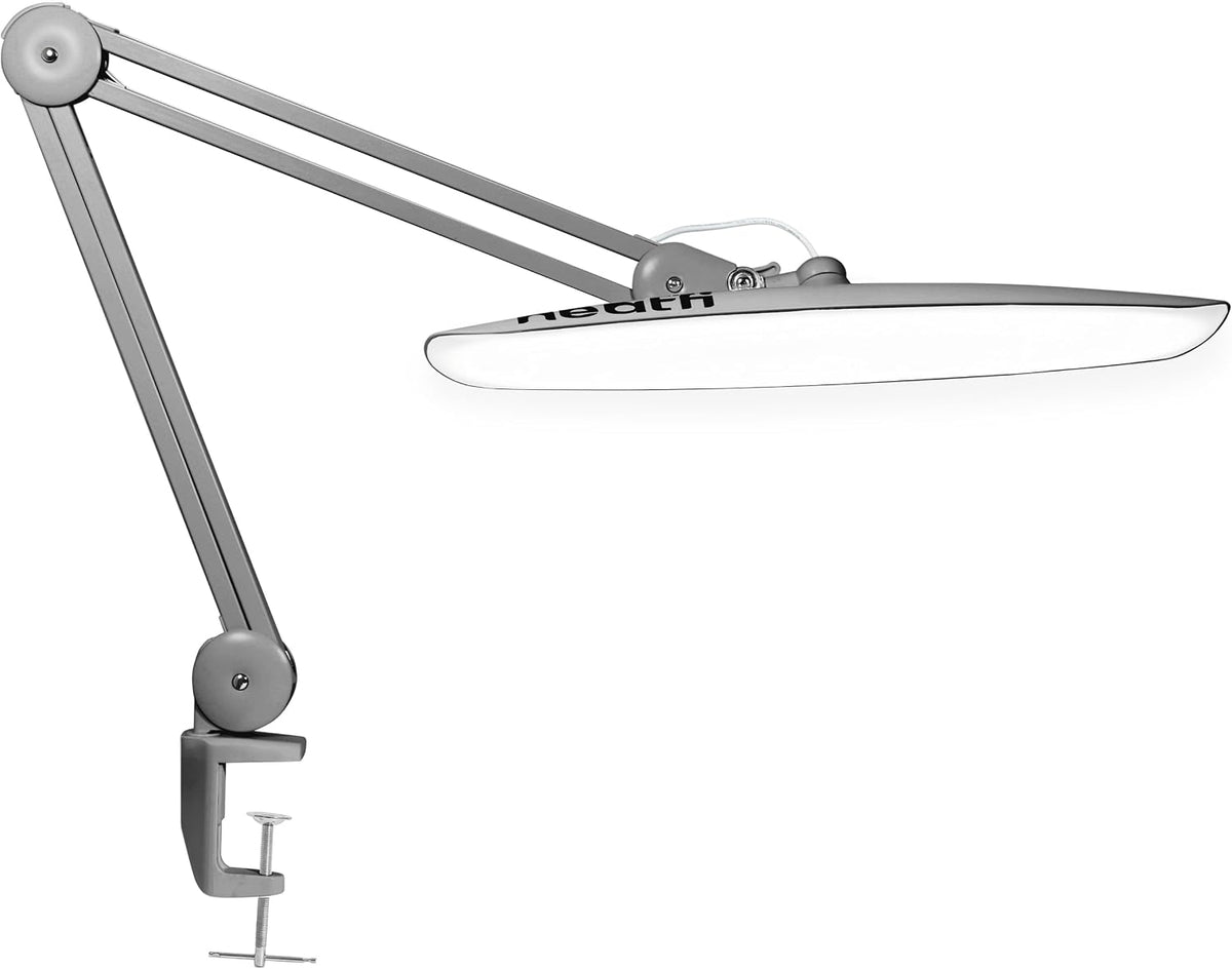 LED Desk Lamp, 2200 Lumens, 24W, 20-Inch Wide Head (White)