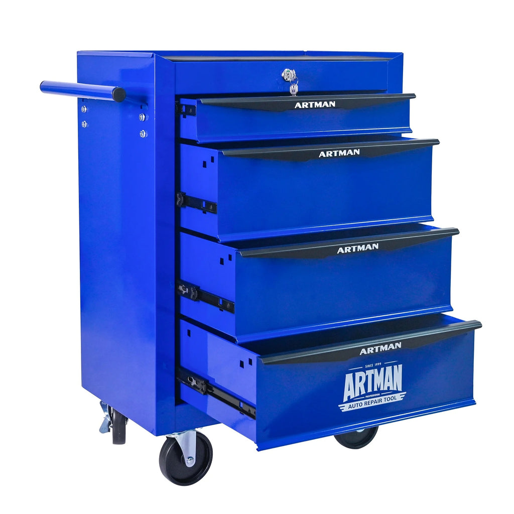 ARTMAN 20" 6-Drawer Tool Chest Cabinet with Ball Bearing Drawer Slides, Steel Tool Storage Box Organizer for Garage Workshop Repair Shop