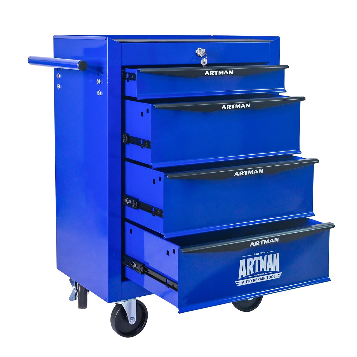 ARTMAN 20" 6-Drawer Tool Chest Cabinet with Ball Bearing Drawer Slides, Steel Tool Storage Box Organizer for Garage Workshop Repair Shop