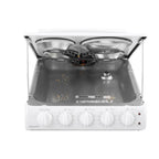 20 in. 4 Burner Element Free-Standing Electric Range in White Configuration B