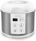 Rice Cooker Stainless Steel Inner Pot Rice Maker Small, 5 Cup