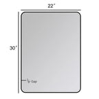 Metal Venetian Wall Mounted Mirror, Decorative Vintage Style Hanging Mirror for Living Room, Bedroom and Entryway