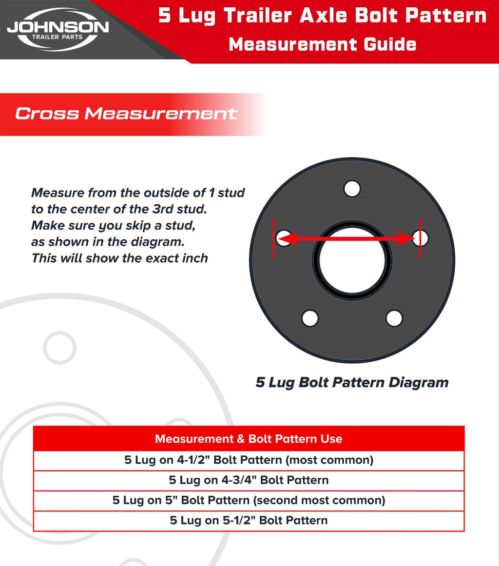 3,500 lb Idler Trailer Axle Kit – Full Suspension Running Gear Kit – 73” Hub Face / 58” Spring Center – 5 on 4.5 Bolt Pattern
