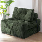 Folding Sofa Bed, Convertible Chair Bed with Pillow