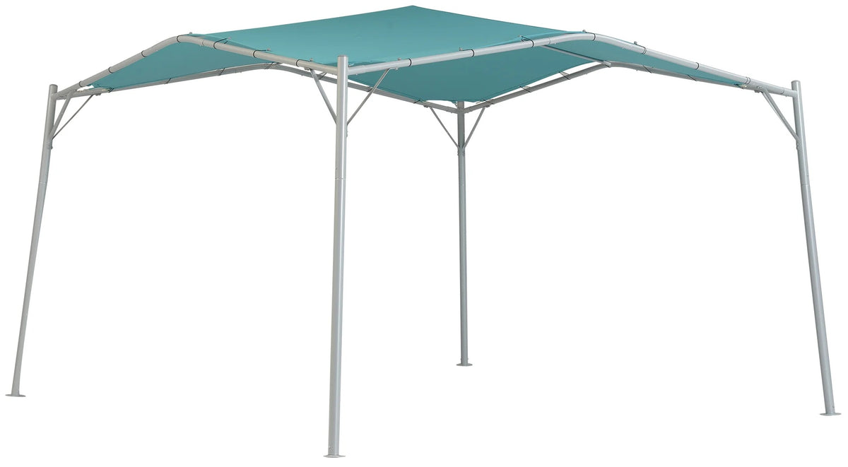ShelterLogic Monterey 12x12 Canopy Gazebo Portable Shade Solution Backyards, Patios, Pools, Cream