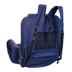 High-Back Portable Seat with Armrests& Pockets, UV-Resistant, Water-Repellent Fabric