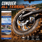 Evoltrix Electric Dirt Bike 3600W 39MPH