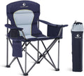 Folding Camping Chair Oversized Heavy Duty Padded Outdoor Chair