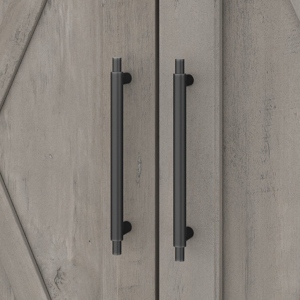 Bush Furniture Key West Over The Toilet Storage Cabinet in Driftwood Gray