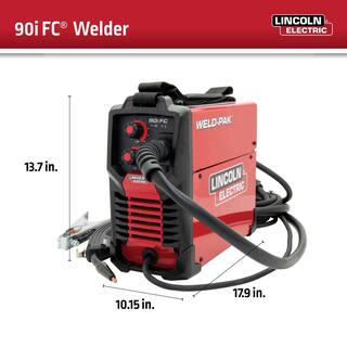 90i FC Flux-Cored Wire Feeder Welder (No Gas) K5255-1