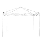 NALYL Canopy Tent, 10X10 FT Pop Up Canopy Outdoor Instant Tent Slant Legs with Carrying Bag, Portable Gazebo Shelter for Patio Deck Garden and Beach