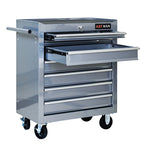ARTMAN 7 Drawer Tool Rolling Storage Cart ,Tool Boxes Tool Chest with Wheels and Drawers for Garage Workshop Warehouse