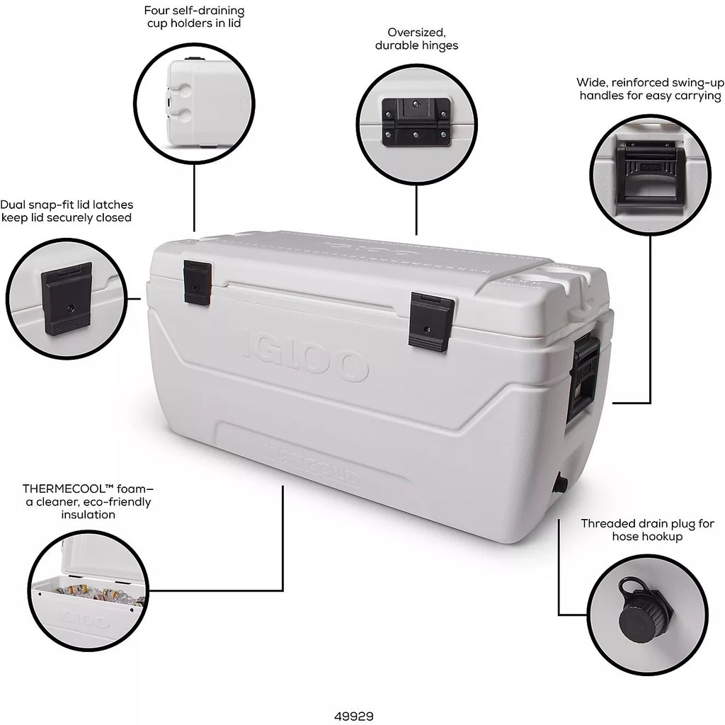 152-qt. Cooler White 01