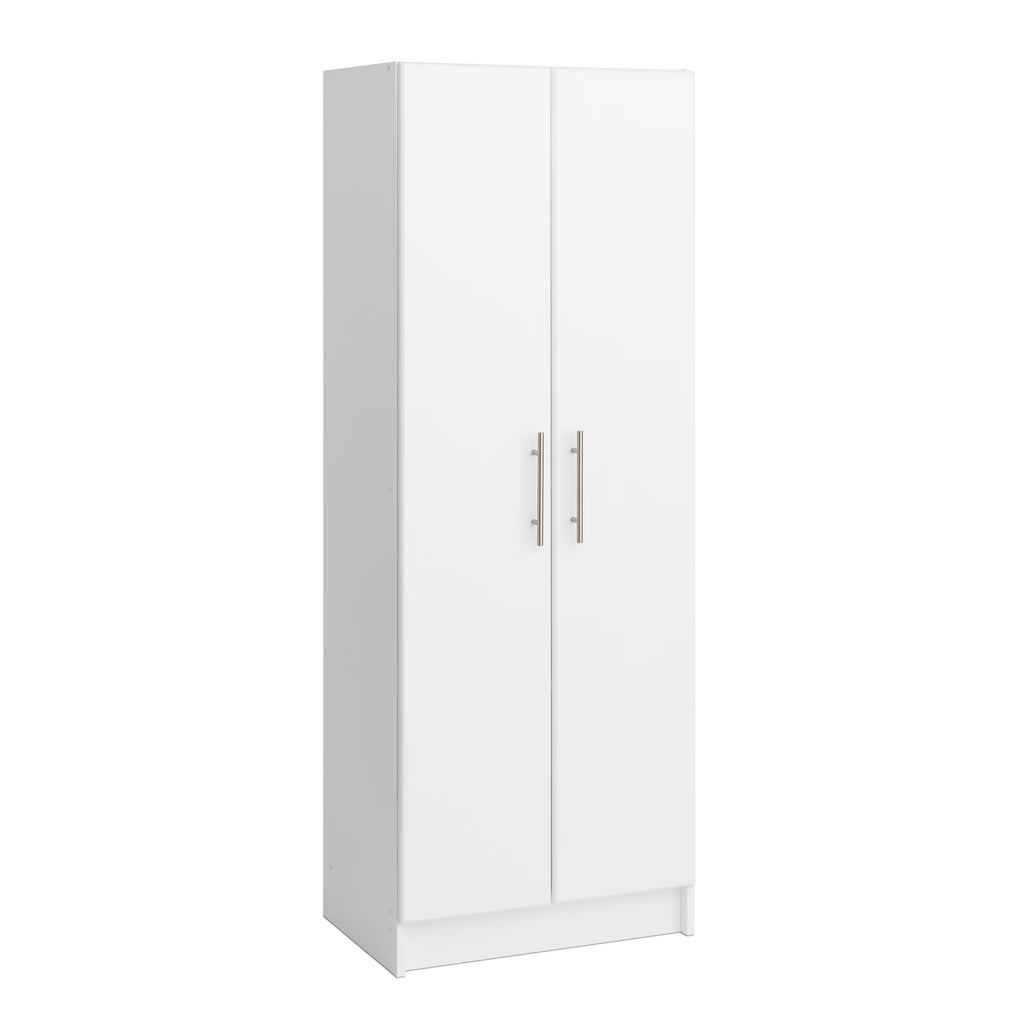 Prepac Elite Deep Storage Cabinet for Garage, 24" W x 65" H x 16" D, Black