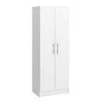 Prepac Elite Deep Storage Cabinet for Garage, 24" W x 65" H x 16" D, Black