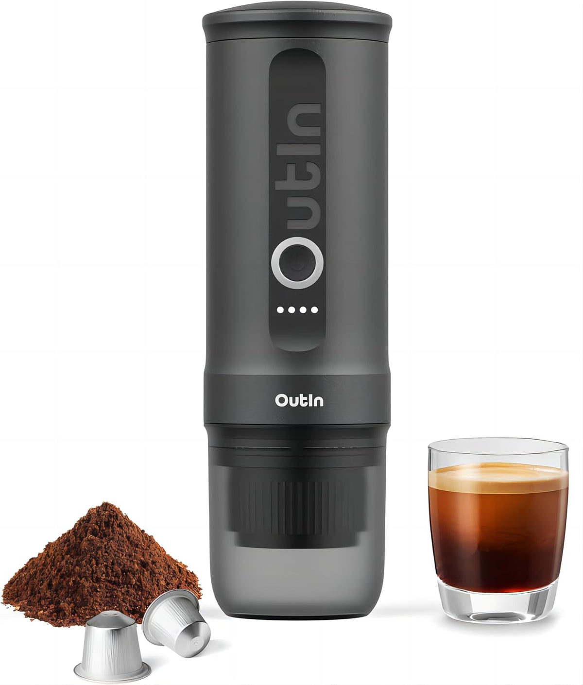 Nano Portable Electric Espresso Machine, Travel Coffee Maker