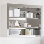 vidaXL Kitchen Wall Cabinet with Shelf Storage Restaurant Stainless Steel