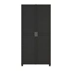 Callahan 36" Utility Storage Cabinet, Black