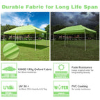 InstaHibit 10x20Ft Replacement Pop up Canopy Top Sunshade Cover Outdoor Patio