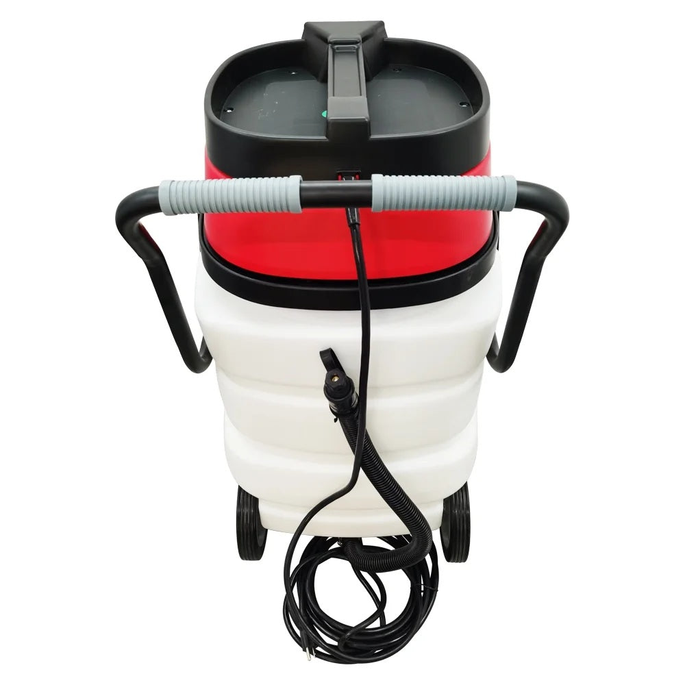 Techtongda 24 Gallon Industrial Wet and Dry Vacuum Cleaner Commercial Water Suction Machine 2-motors