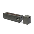 Christopher Knight Home Wellington Outdoor Iron 50000 BTU Fire Pit by  Concrete Finish