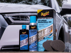Meguiar's Two Step Headlight Restoration Kit, Clear -?Cleaning Solution, 4 Count (1 Pack)
