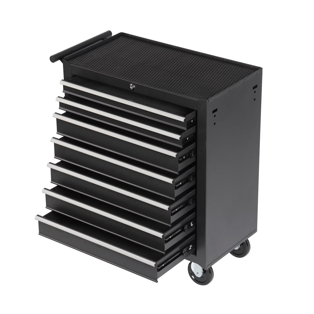 7-Drawer Rolling Tool Chest with Wheels -C Heavy-Duty Tool Storage Cart for Garage, Workshop, or Job Site