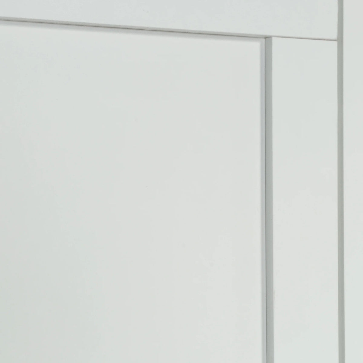 Sauder Two-Door Storage Cabinet, White Finish