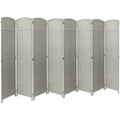 Tall Folding Room Divider Screen, Portable Privacy Partition Wall Panel for Bedroom, Living Room and Office