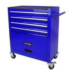 Yesfshion Mechanics Rolling Tool Storage Cabinet 4 Drawer Tool Chest Cart with Wheels for Repair Projects Workshop Home