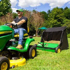42 Tow-Behind Lawn Sweeper, 24 cu. ft. Capacity, Adjustable Brushes