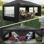 Zimtown 10'x 20' Patio EZ POP UP Party Tent Wedding Gazebo Canopy Marquee 6 Walls