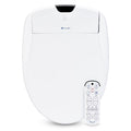 Brondell Bidet Toilet Seat S1400, Smart Toilet Seat, Dual Stainless-Steel, Self-Cleaning Nozzle With Clean Plus Technology, Endless Warm Water Bidet, Warm Air Dryer-Nightlight, Heated Seat, Elongated