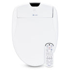Brondell Bidet Toilet Seat S1400, Smart Toilet Seat, Dual Stainless-Steel, Self-Cleaning Nozzle With Clean Plus Technology, Endless Warm Water Bidet, Warm Air Dryer-Nightlight, Heated Seat, Elongated