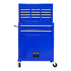 High Capacity Rolling Tool Chest with Wheels and Drawers, 8-Drawer Tool Storage Cabinet