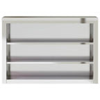 vidaXL Kitchen Wall Cabinet with Shelf Storage Restaurant Stainless Steel