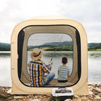 Slsy Screen House Tent Pop-Up, Portable Screen Room Canopy Instant Screen Tent Outdoor Camping Tent with Carry Bag for Patio, Backyard, Deck & Outdoor Activities