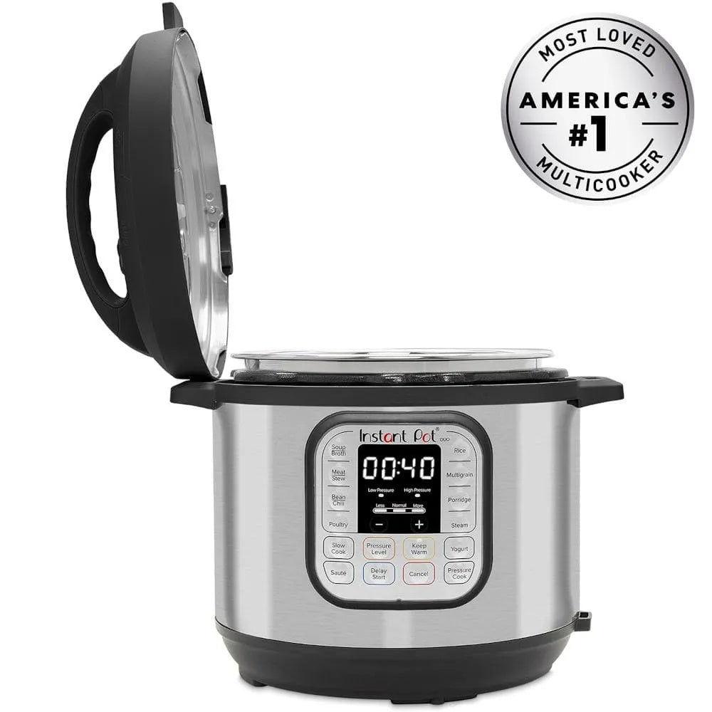 8 qt. Stainless Steel Duo Electric Pressure Cooker Configuration B